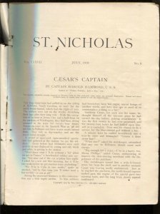 St. Nicholas 7/1910-Century-almost blank cover-art-pulp thrills-pix-110 years...