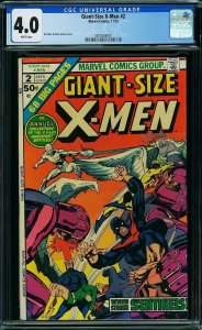Giant-Size X-Men #2 (1975) CGC 4.0 VG