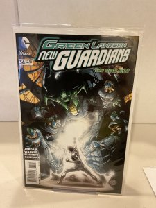 Green Lantern: New Guardians 34 9.0 (our highest grade)  2015 New 52!
