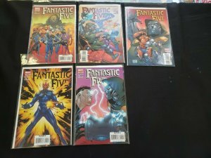 FANTASTIC FIVE 5PC (VF/NM) ISSUES #1-5, LIMITED SERIES, NAMOR 2007-08