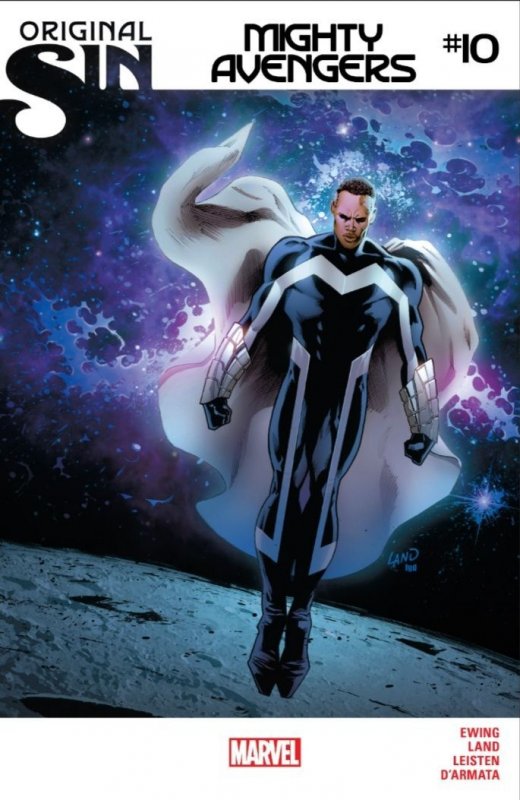 MIGHTY AVENGERS #10 (2014) ORIGINAL SIN | GREG LAND | DIRECT EDITION
