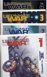 The Ultimate War Set 1-4 #1to4 (Feb-09) NM Super-High-Grade The Avengers, X-Men