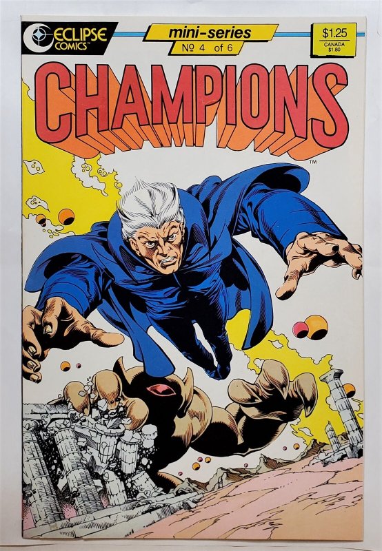 Champions #4 (Nov 1986, Eclipse) 8.5 VF+
