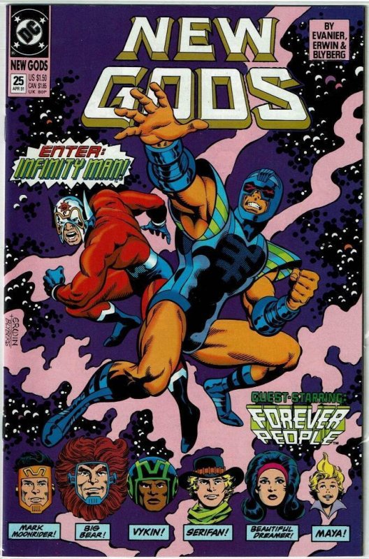 NEW GODS 25 26 27 28 (1989 DC Series) and 1 2 3 (1995 Series)- Near Mint, Orion 