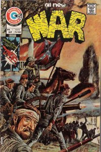 War #2 FN ; Charlton | Civil War September 1975