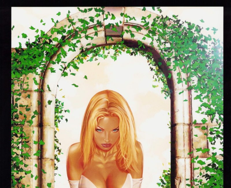 EMMA FROST #1 HIGHER LEARNING Greg Horn Cover 11 x 17 art print SIGNED