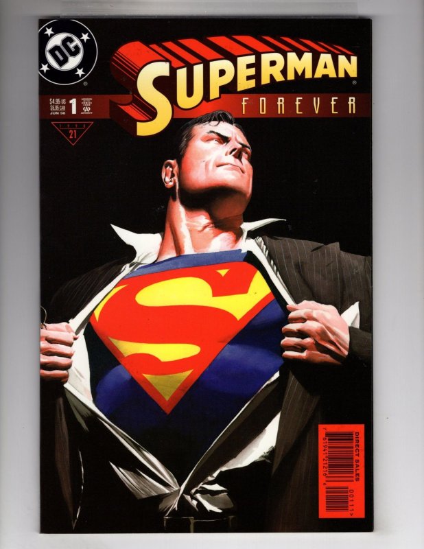 Superman Forever (1998)  F/VF  Classic Alex Ross Cover! / ECA7X