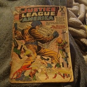 JUSTICE LEAGUE OF AMERICA #20 DC comics 1963 app Snapper Carr Mystery Spaceman x