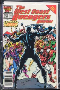 West Coast Avengers Annual #1 Newsstand Edition (1986) West Coast Avengers / ...
