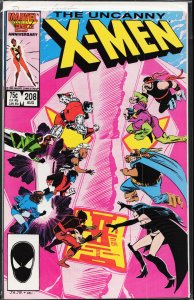 The Uncanny X-Men #208 (1986) X-Men
