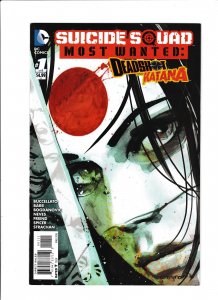 SUICIDE SQUAD MOST WANTED: DEADSHOT & KATANA #01 (2016) CARY NORD | VARIANT