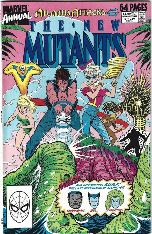 The New Mutants Annual #5 (1989)