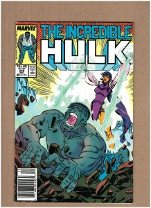 Incredible Hulk #338 Newsstand Marvel Comics 1987 Todd McFarlane VF+ 8.5