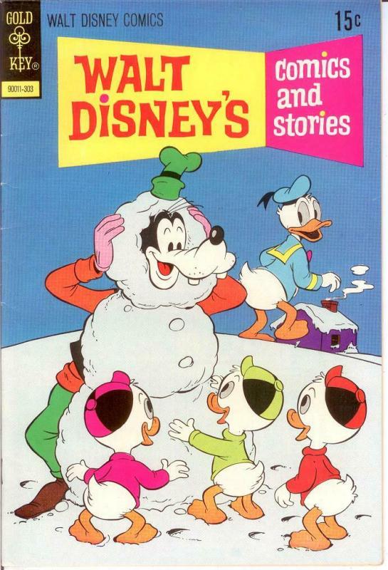 WALT DISNEYS COMICS & STORIES 390 F-VF 1973 COMICS BOOK