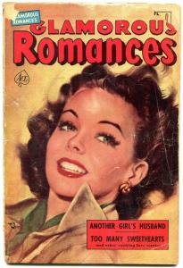 Glamorous Love #58 1952- Too Many Sweethearts- Golden Age Romance G