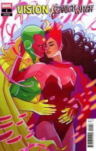 Vision & Scarlet Witch #1 2025 Sauvage 1:25 Variant Marvel Comics EB111