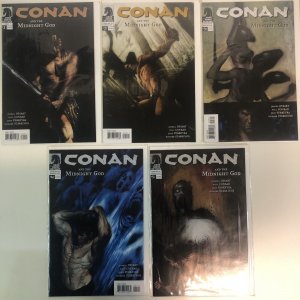 Conan And The Midnight God (2006) Complete Mini Series # 1-5 (VF/NM) Dark Horse