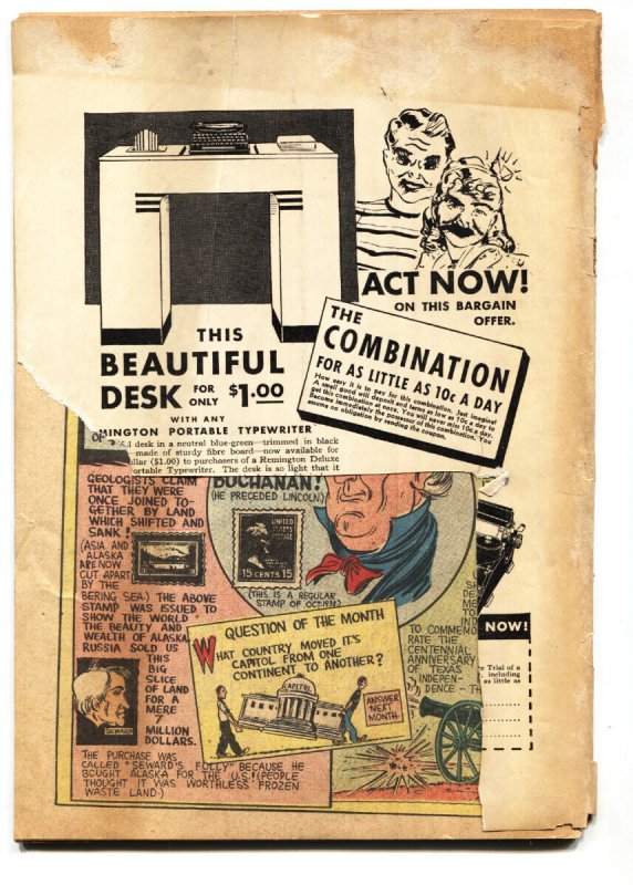 Funny Pages #37 1940- Signed on cover-Centaur comic-rare