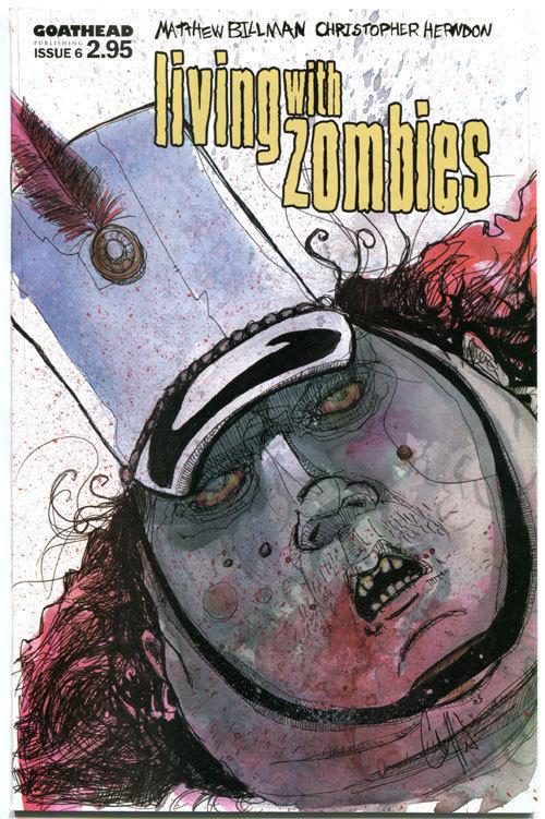 LIVING with ZOMBIES #6, NM+, FrightWorld, Undead, 2005, more Horror in store