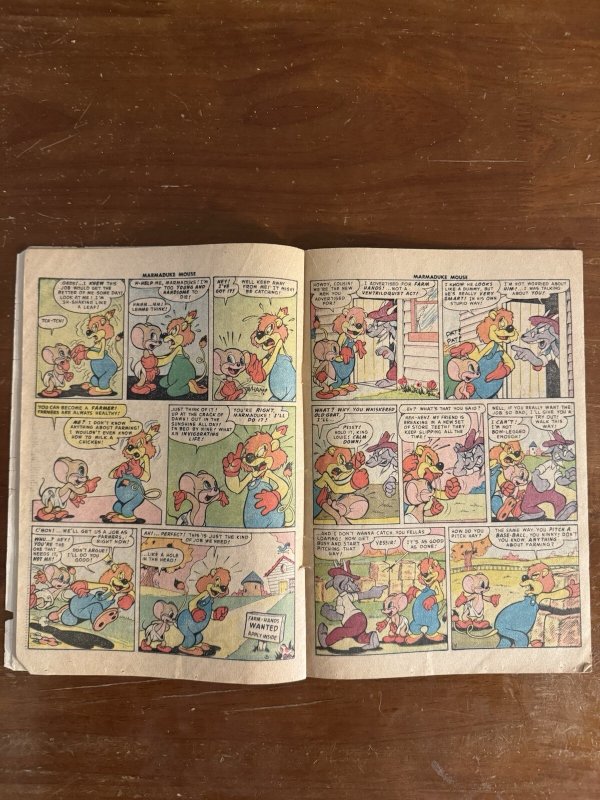 Marmaduke Mouse #54 (Quality Comics 1955) [GD-]