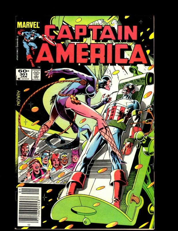 12 Captain America Comics #290 292 293 296 297 298 299 301 302 303 304 305 J412