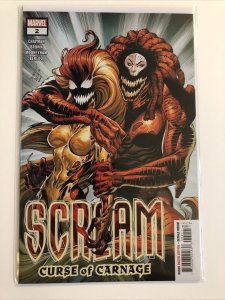 Scream Curse of Carnage #1 + #2 (2020) Marvel Comics Regular Covers