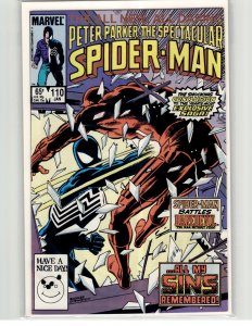 The Spectacular Spider-Man #110 (1986) Spider-Man