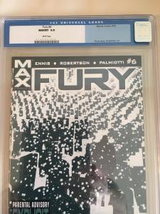 Fury (V2) #6 CGC 9.8 NM 2002 Marvel (MAX) Comic Book