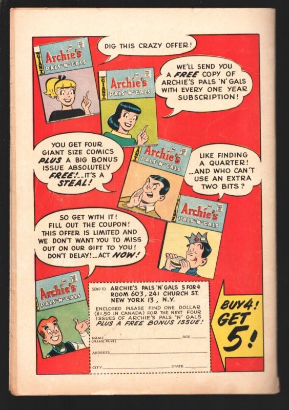 Archie's Mad House  #23  1962 - Archie  -VG - Comic Book
