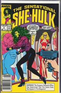 The Sensational She-Hulk #4 (1989) She-Hulk