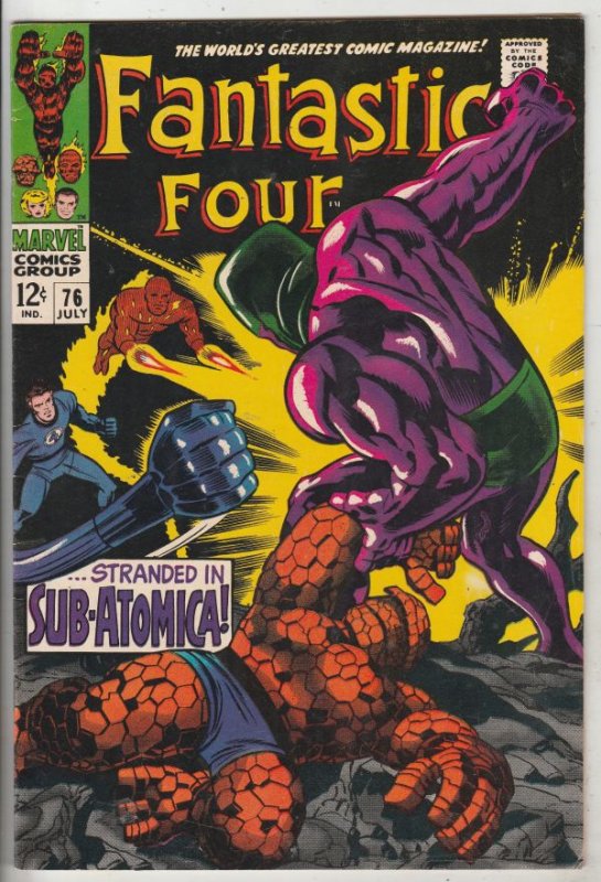 Fantastic Four #76 (Jul-68) VF/NM High-Grade Fantastic Four, Mr. Fantastic (R...