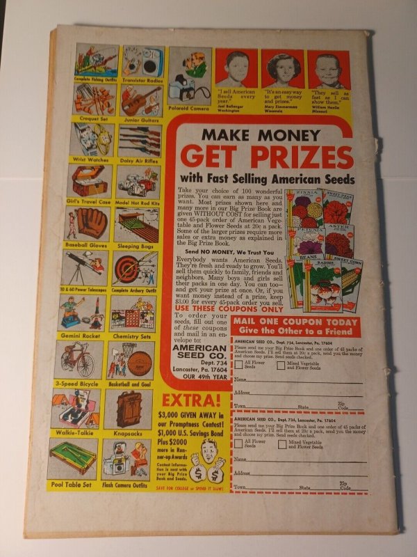 Strange Adventures #198 GD/VG Detatched Top Staple DC Comics c272