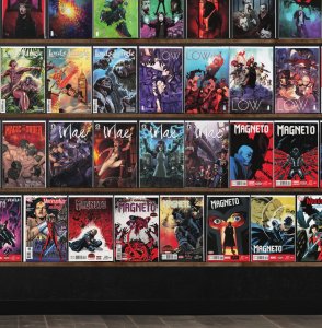 Huge Lot 150+ Comics with Magneto, Original Sin, Low, Ody C & More!