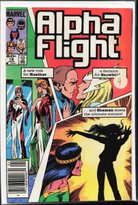 Alpha Flight #18 (1985) Alpha Flight