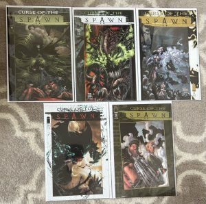 Curse Of The Spawn #19,20,22,24,26 Todd McFarlane Image Comics NM Lot