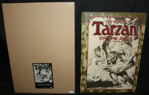 Tarzan Artist's Edition IDW Hardcover Book Signed with Sketch art by Joe Kubert