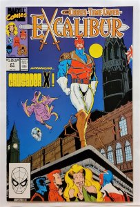 Excalibur #21 (April 1990, Marvel) 8.5 VF+  
