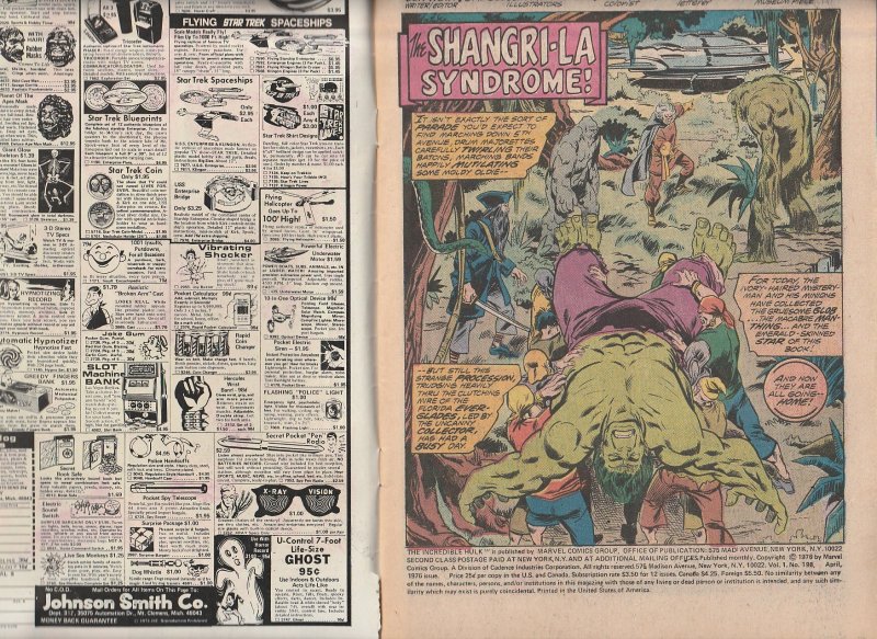 The Incredible Hulk #198 (1976) Man Thing ! The Collector !