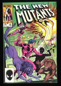 New Mutants #16 VF+ 8.5 1st Warpath!