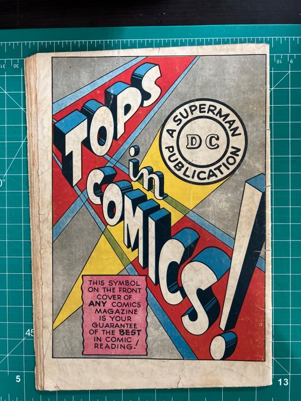 Superman #62 (1950) GD Canadian variant. Orson Welles appearance