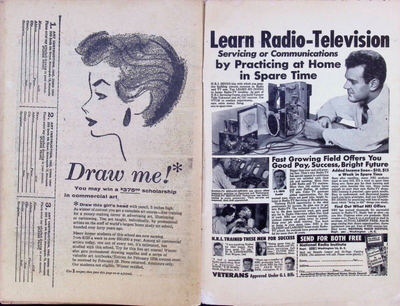 MARINES IN ACTION Comic Issue 22 — Very Rare HTF — 1958 Warwick Pub Silver Age