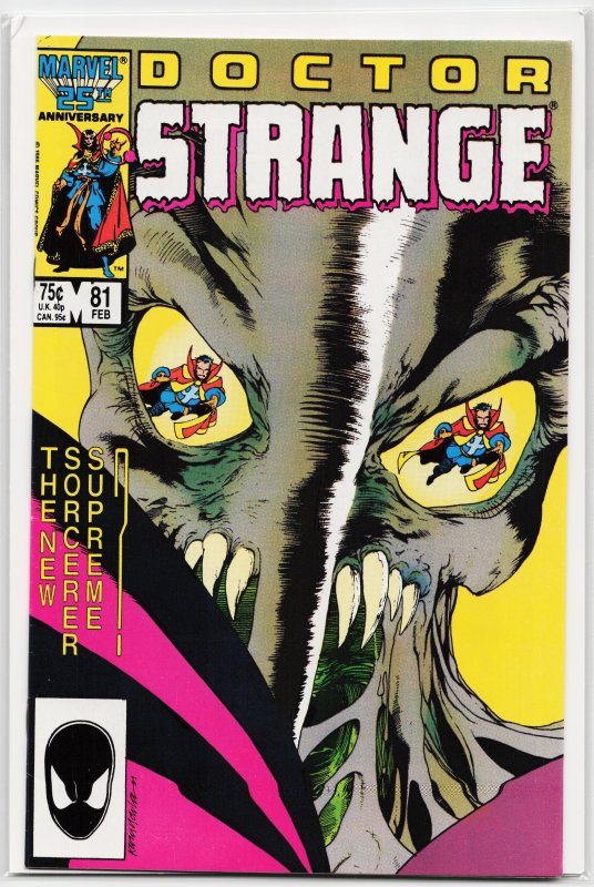 Doctor Strange #81 (1987) Doctor Strange [Key Issue]