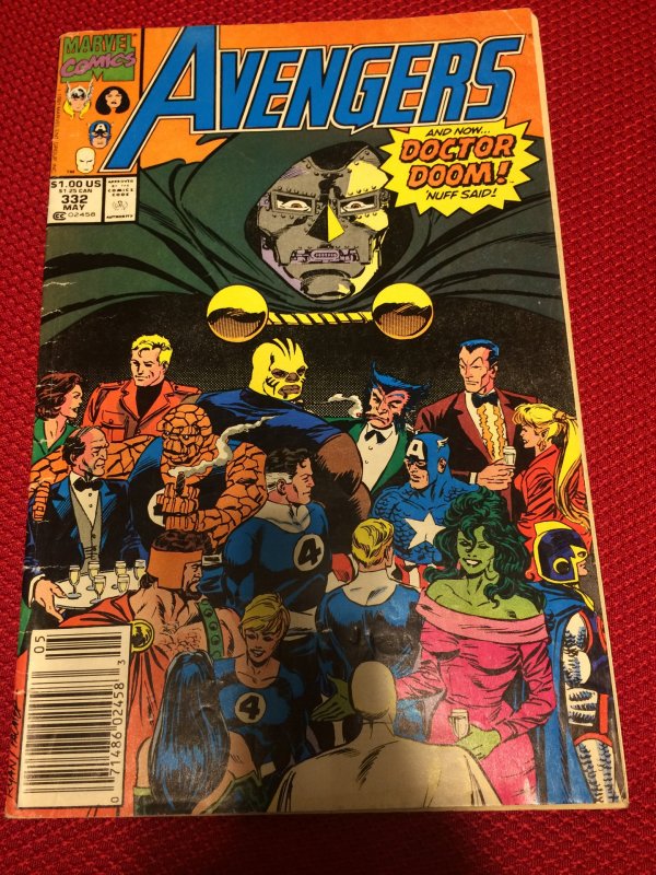 Avengers #332 Marvel (1991) FN Dr. Doom