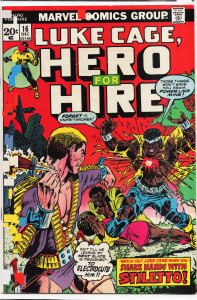 Hero for Hire #16 (1973) Luke Cage