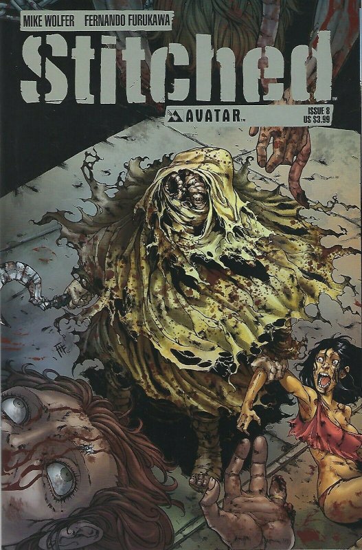 STITCHED # 8  !!!    AVATAR PRESS   !!!    NM 