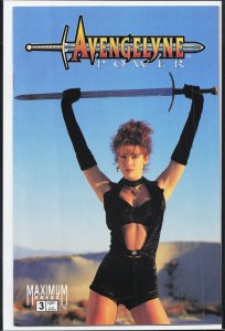 Avengelyne: Power #3 Sword Photo Cover (1996) Avengelyne
