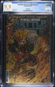 BATTLE BEAST #1 IMAGE 2025 1:100 JONBOY MEYERS FOIL VARIANT CGC 9.9 MINT