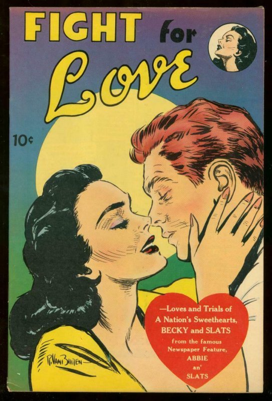 FIGHT FOR LOVE 1952 UNITED FEATURES ONE SHOT ROMANCE VG- 