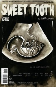 Sweet Tooth #11 VF ; DC/Vertigo | Jeff Lemire Fetus Cover