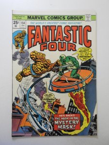 Fantastic Four #154 (1975) FN+ Condition! MVS intact!